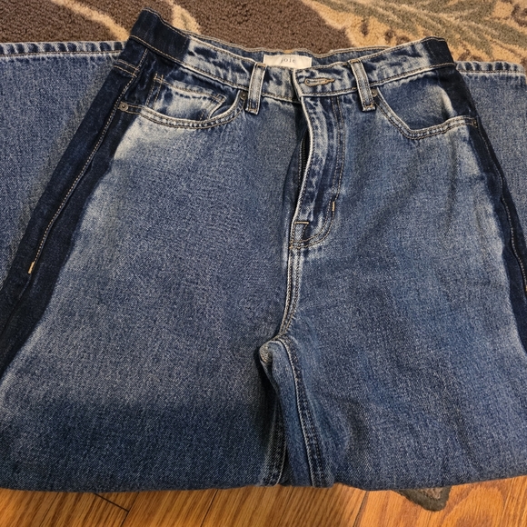 Joie Two-Tone Blue Relaxed Jeans - Picture 1 of 3